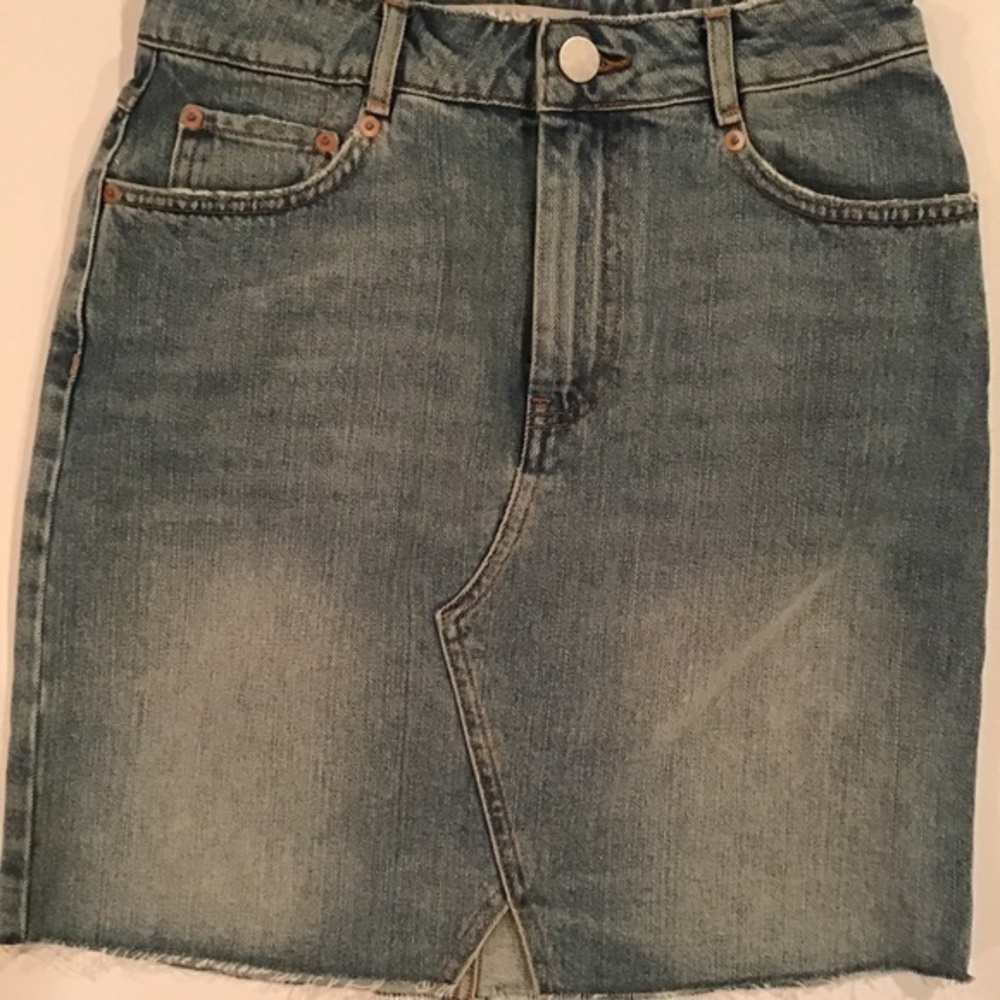 ASOS Denim Skirt Size 4 Tall
